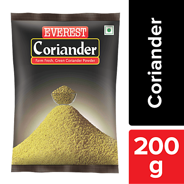 Everest Coriander Powder, 200 g Pouch - GROFOO