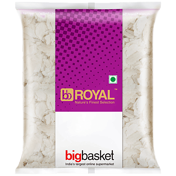 bb Royal Poha/Avalakki/Aval/Chivda - Thin-White Poha, 500 g Pouch - GROFOO