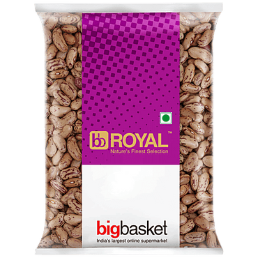 bb Royal Rajma/Capparadavare - White/Chitra, 500 g Pouch - GROFOO