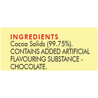 Weikfield Cocoa Powder - Low Fat Pure Cocoa Powder, 50 g Polyjar - GROFOO