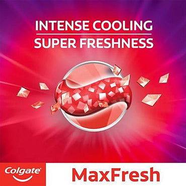 Colgate MaxFresh Anticavity Toothpaste Gel - Spicy Fresh, 80 g - GROFOO