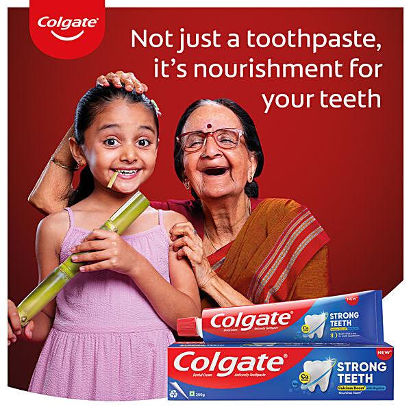 Colgate Strong Teeth Anticavity Toothpaste, 100 g - GROFOO