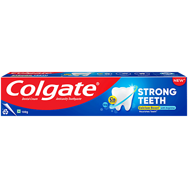 Colgate Strong Teeth Anticavity Toothpaste, 100 g - GROFOO