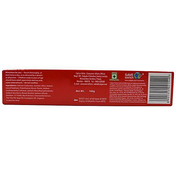 Colgate Herbal Anticavity Toothpaste, 100 g - GROFOO