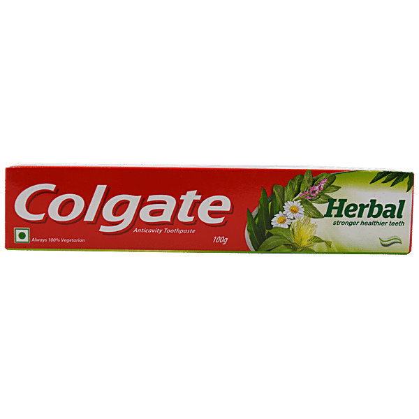 Colgate Herbal Anticavity Toothpaste, 100 g - GROFOO