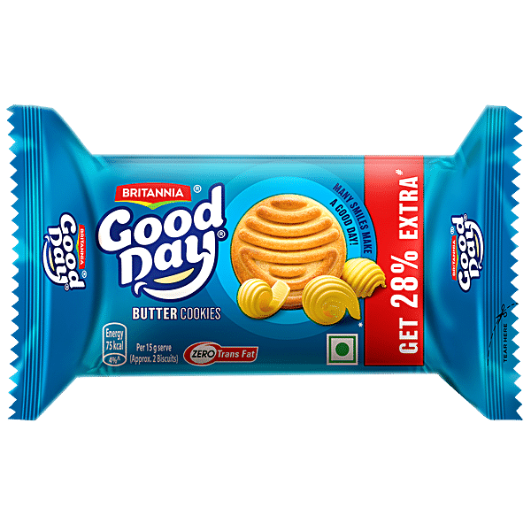 Britannia Good Day Butter Cashew Cookies, 60 g - GROFOO