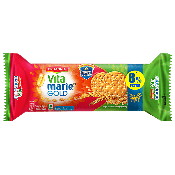 Britannia Vita Marie Gold Biscuits, 150 g - GROFOO