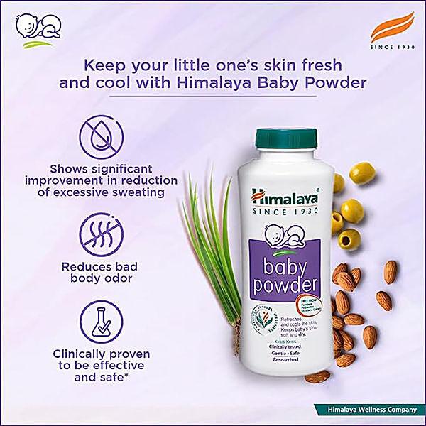 Himalaya Baby Powder - Paraben Free, 100 g Bottle - GROFOO