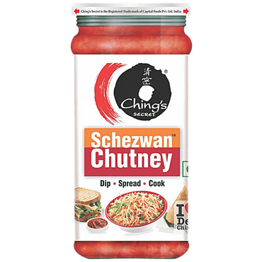 Ching's Secret Schezwan Chutney, 250 g Jar - GROFOO