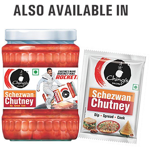 Ching's Secret Schezwan Chutney, 250 g Jar - GROFOO