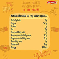 Britannia Britannia Little Hearts Classic - Sugar Sprinkled, Heart Shaped Biscuits, 6x26 g Multi Pack - GROFOO