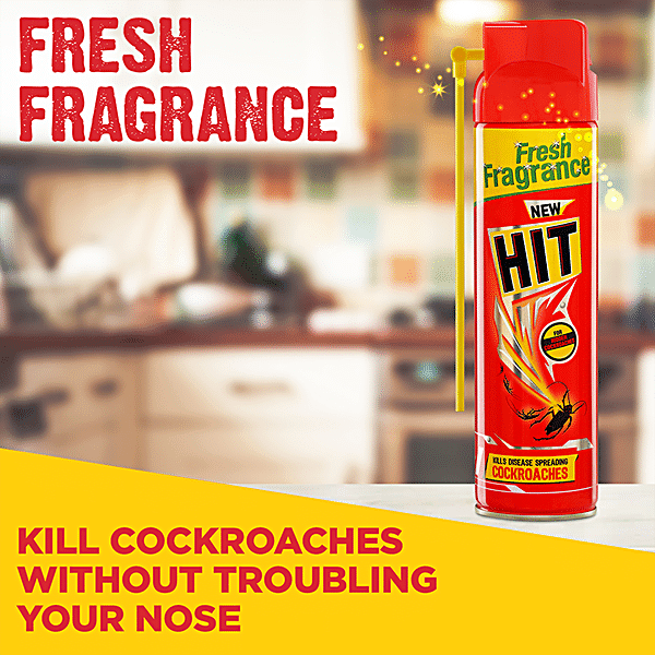 HIT Cockroach Killer Spray, 200 ml - GROFOO