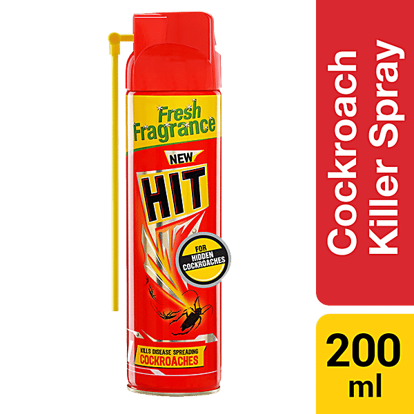 HIT Cockroach Killer Spray, 200 ml - GROFOO