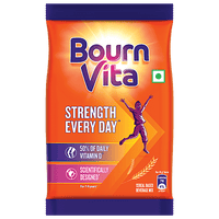 Bournvita Chocolate Nutrition Drink, 75 g Pouch - GROFOO