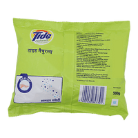 Tide Naturals Detergent Powder - Lemon & Chandan, 500 g - GROFOO