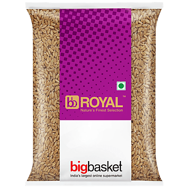 Wheat - Sharbati, 1 kg Pouch - GROFOO