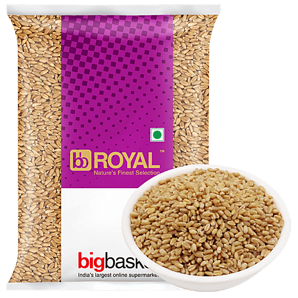 Wheat - Sharbati, 1 kg Pouch - GROFOO