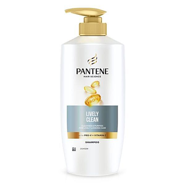 PANTENE Hair Science Lively Clean Shampoo, 650 ml Bottle - GROFOO