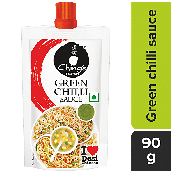 Ching's Secret Secret Green Chilli Sauce, 90 g - GROFOO