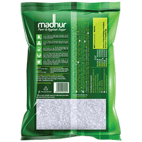 Madhur Sugar/Sakkare - Refined, 1 kg Pouch - GROFOO