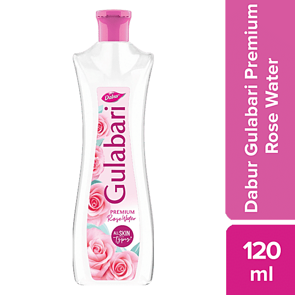 Dabur Gulabari Premium Rose Water, 120 ml - GROFOO