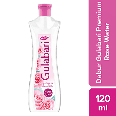 Dabur Gulabari Premium Rose Water, 120 ml - GROFOO