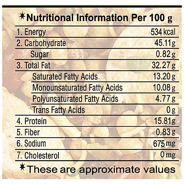 Haldiram's Mixture Namkeen, 200 g Pouch - GROFOO