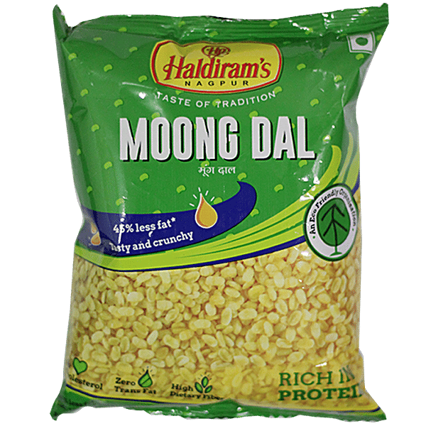 Haldiram's Namkeen - Moong Dal, 200 g Pouch - GROFOO