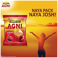 Tata Tea Agni Special Blend Tea - 10% Extra Strong Leaves, Perfect Aroma & Taste, 250 g Pack - GROFOO