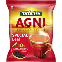 Tata Tea Agni Special Blend Tea - 10% Extra Strong Leaves, Perfect Aroma & Taste, 250 g Pack - GROFOO