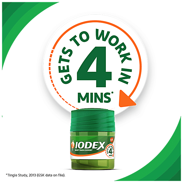 Iodex Pain Balm - Multi-Purpose, 16 g - GROFOO