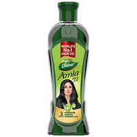 Dabur Amla Hair Oil - For Stronger, Longer & Thicker Hair, Rich In Vitamin C, 180 ml - GROFOO