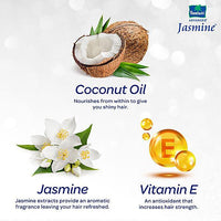 Parachute  Advansed Jasmine Coconut Hair Oil With Vitamin E - Non-Sticky, For Healthy Shiny Hair, 190 ml - GROFOO