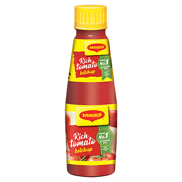 MAGGI  Rich Tomato Ketchup, 190 g Bottle - GROFOO