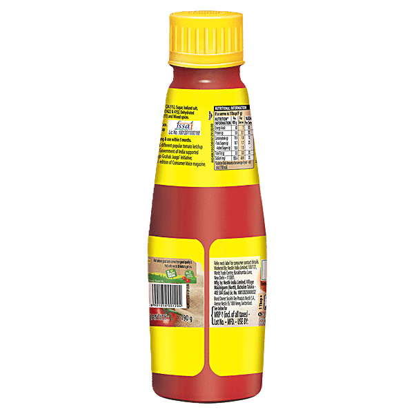 MAGGI  Rich Tomato Ketchup, 190 g Bottle - GROFOO