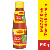 MAGGI  Rich Tomato Ketchup, 190 g Bottle - GROFOO