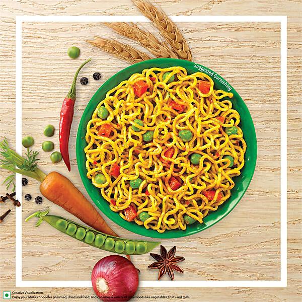 MAGGI  Nutri-Licious Masala Veg Atta Noodles, 290 g Pouch - GROFOO