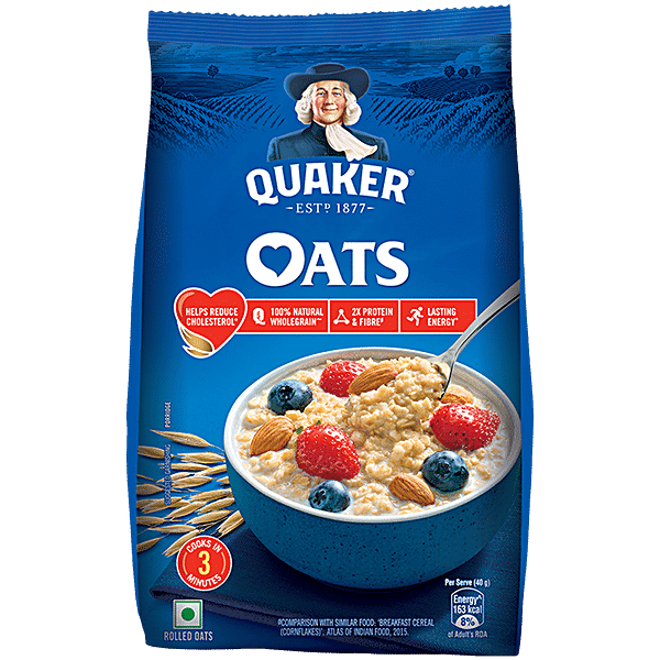 Quaker Rolled Oats, 400 g Pouch - GROFOO