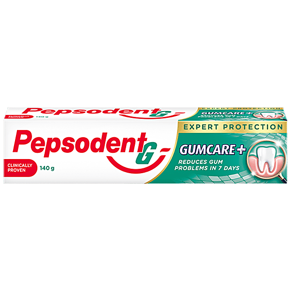 Pepsodent Gumcare+ Toothpaste, 140 g - GROFOO