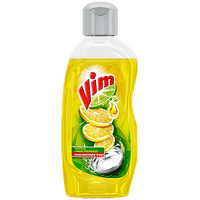 Vim Dishwash Liquid Gel Lemon, 250 ml Bottle - GROFOO