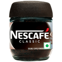 Nescafe  Classic 100% Pure Instant Coffee Powder, 24 g Jar - GROFOO