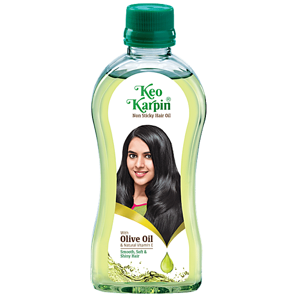 Keo Karpin Hair Oil - Non Sticky With &amp; Olive Oil, 200 ml - GROFOO