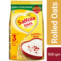 Saffola Oats, 500 g Pouch - GROFOO