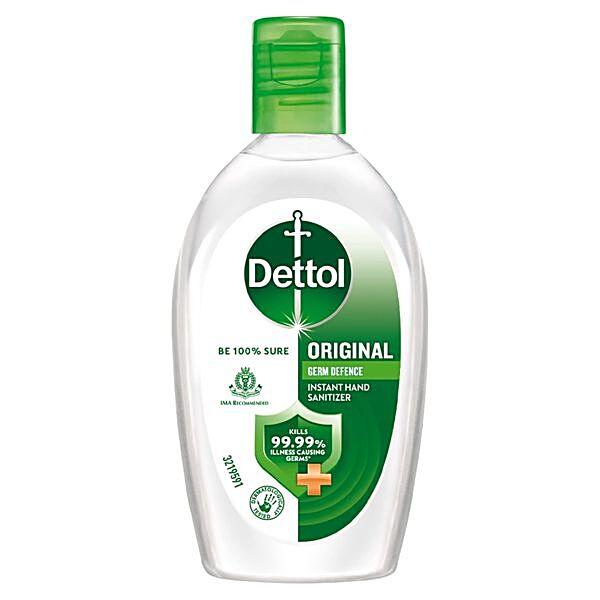 Dettol Original Instant Hand Sanitizer, 50 ml Bottle - GROFOO