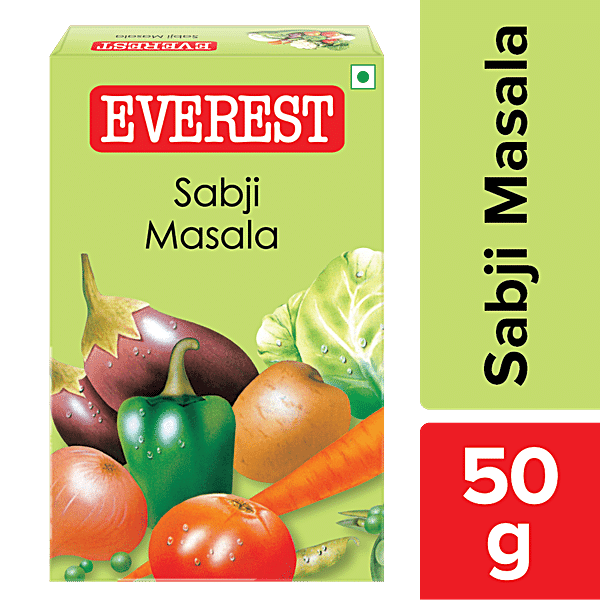 Everest Sabji Masala, 50 g Carton - GROFOO