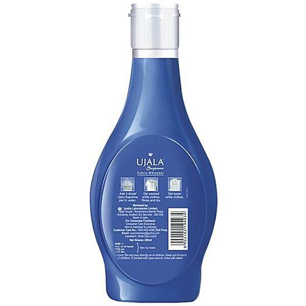 Ujala Supreme Fabric Whitener, 250 ml - GROFOO