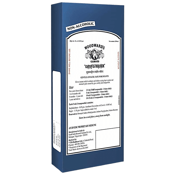 Woodwards Gripe Water, 200 ml - GROFOO