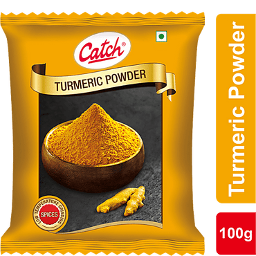 Catch Turmeric Powder/Arisina Pudi, 100 g Pouch - GROFOO