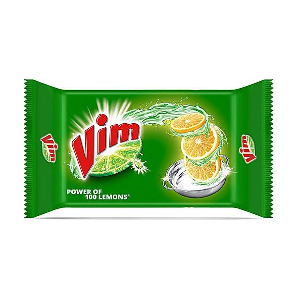 Vim Dishwash Bar - Lemon, 300 g - GROFOO