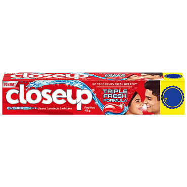 Closeup Triple Fresh Toothpaste, 40 g - GROFOO